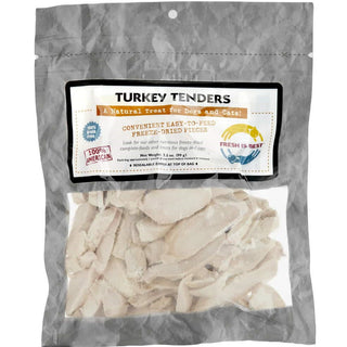 Fresh is Best Turkey Tenders Freeze-Dried Dog Treats, 3.5-oz Bag