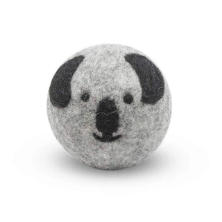 FriendSheep Koala Wool Ball Dog Toy, 3-Inch