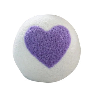 FriendSheep Lovely Day Heart Wool Ball Dog Toy, Purple, 3-Inch