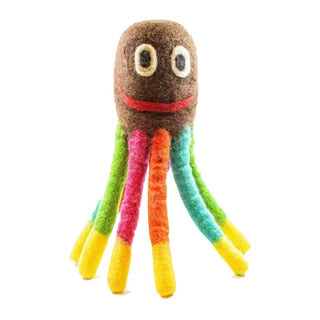 FriendSheep Otis the Octopus Wool Dog Toy, Large