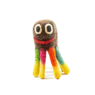 FriendSheep Otis the Octopus Wool Dog Toy, Small