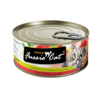 Fussie Cat Premium Tuna In Aspic Canned Cat Food, 2.82-oz, Case of 24