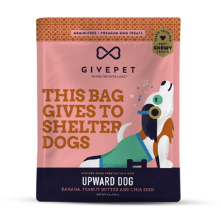 GivePet Soft Trainers Upward Dog Recipe Dog Treats, 6-oz Bag