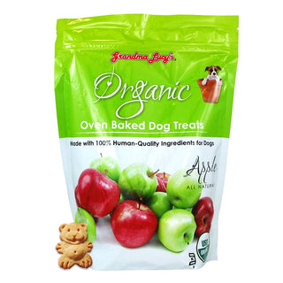 Grandma Lucy's Organic Apple Oven Baked Dog Treats, 14-oz bag