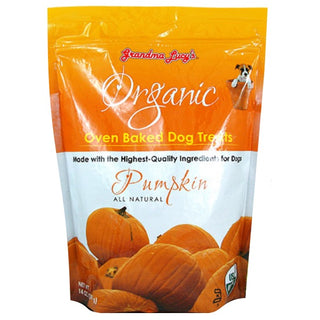 Grandma Lucy's Organic Pumpkin Oven Baked Dog Treats, 14-oz bag