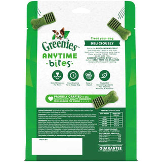 Greenies Anytime Bites Mint Flavor Soft & Chewy Dog Treats, 10.3-oz Bag