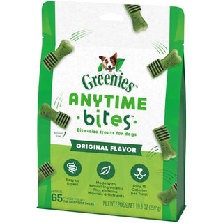 Greenies Anytime Bites Original Flavor Soft & Chewy Dog Treats, 10.3-oz Bag