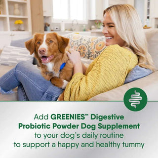 GREENIES Digestive Probiotic Supplement Powder for Dogs, 30-Pack