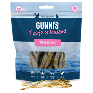 Gunni's Whole Herring Cat Treats, 1.5-oz Bag