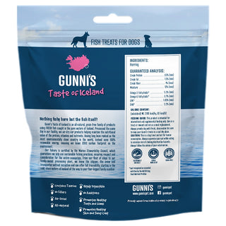 Gunni's Whole Herring Dog Treats, 9-oz Bag