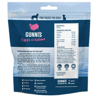 Gunni's Whole Herring Dog Treats, 3-oz Bag