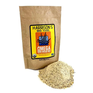 Harrison's Bird Foods Organic Omega Bird Bread Mix for Birds, 11.4-oz Bag