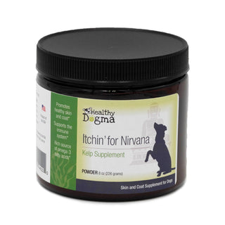 Healthy Dogma Itchin' For Nirvana Skin & Coat Dog Supplement, 8-oz Container