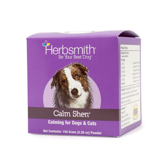 Herbsmith Calm Shen Calming Supplement for Dogs & Cats, 150-Grams