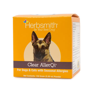 Herbsmith Clear AllerQi Herbal Allergy Aid for Dogs & Cats, 150-Grams