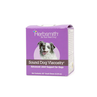 Herbsmith Sound Dog Viscosity Joint Support Small Soft Chews Dog & Supplement, 60-ct