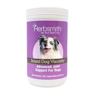 Herbsmith Sound Dog Viscosity Joint Support Large Soft Chews Dog Supplement, 120 Count