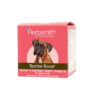 Herbsmith Taurine Boost Supplement for Dogs & Cats, 150 Grams