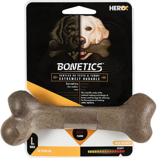 Hero Bonetics Femur Bone Dog Chew Toy, Beef Flavor, Large