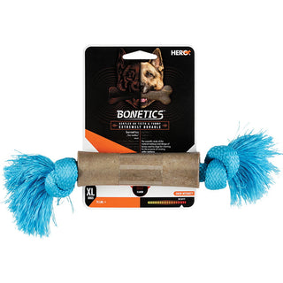 Hero Bonetics Tassel Bone Dog Chew Toy, Beef Flavored, Extra-Large