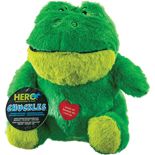 Hero Chuckles 2.0 Frog Dog Toy, Large