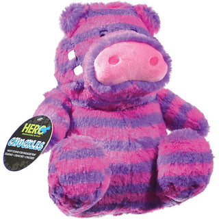 Hero Chuckles Hippo Plush Dog Toy