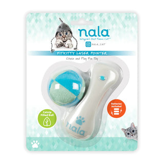 Hero Nala's Fitkitty Laser Pointer with Catnip Filled Ball Cat Toy