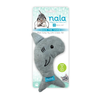 Hero Nala's Simon The Shark Catnip Filled Cat Toy