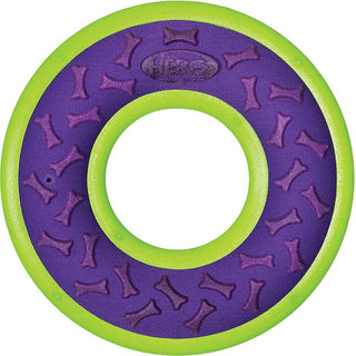 Hero Outer Armor Large Ring Dog Toy, Purple