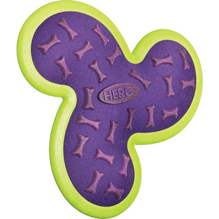 Hero Outer Armor Propeller Dog Toy, Purple