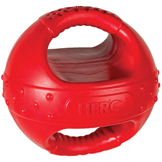 Hero Squeakables Kettle Ball with Handles and Squeaker Dog Toy