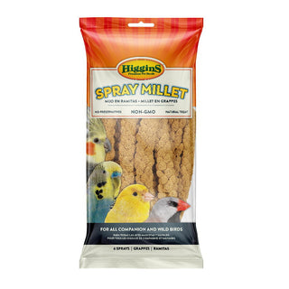 Higgins Spray Millet Bird Treats, 6-Count Bag