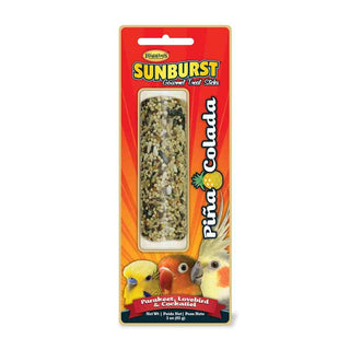 Higgins Sunburst Pina Colada Gourmet Treat Stick for Parakeet, Lovebird and Cockatiel