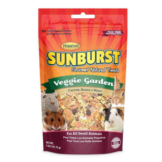 Higgins Sunburst Veggie Garden Gourmet Treats for Small Animals