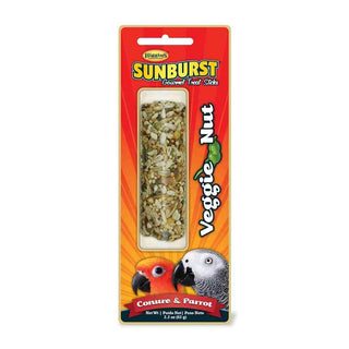 Higgins Sunburst Veggie Nut Gourmet Treat Stick for Conures and Parrots