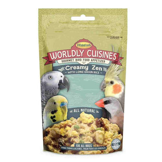 Higgins Worldly Cuisines Creamy Zen Prepare-At-Home Bird Food Snack, 2.5-lb Bag