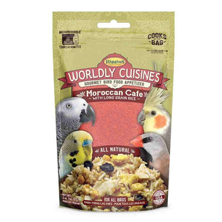 Higgins Worldly Cuisines Moroccan Cafe Prepare-At-Home Bird Food Snack, 2-oz Bag