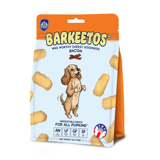 Himalayan Pet Supply Barkeetos Bacon Recipe Dog Treats, 3-oz bag