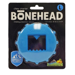 Himalayan Pet Supply Bonehead Chew Smarter & Longer Treat Holder Dog Toy, Large