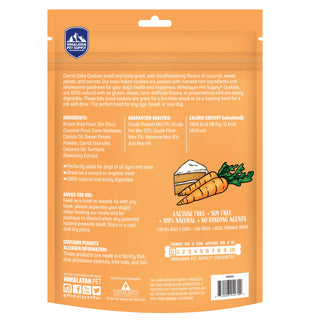 Himalayan Pet Supply Carrot Cake Cookies Crunchy Dog Treats, 14-oz bag