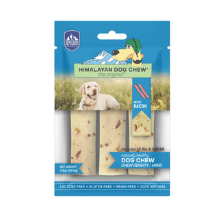 Himalayan Pet Supply Cheese Dog Chew Bacon Flavor Dog Treat, Small