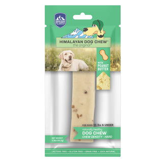 Himalayan Pet Supply Cheese Dog Chew Peanut Butter Flavor Dog Treat, Medium