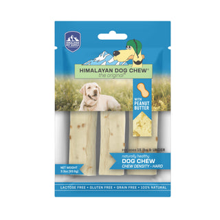 Himalayan Pet Supply Cheese Dog Chew Peanut Butter Flavor Dog Treat, Small