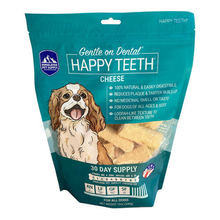 Himalayan Pet Supply Daily Dental Cheese Dog Treats, 30 count