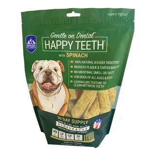 Himalayan Pet Supply Dental Spinach Dog Treats, 30 count