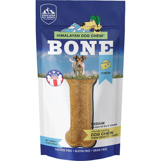 Himalayan Pet Supply Himalayan Cheese Bone Dog Treat, Medium