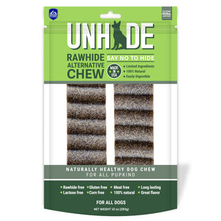 Himalayan Pet Supply Unhide Rawhide Alternative Chew Dog Treats, Large, 2-Pieces