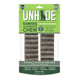 Himalayan Pet Supply Unhide Rawhide Alternative Chew Dog Treats, Medium