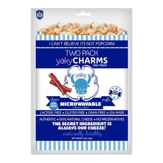 Himalayan Pet Supply yaky CHARMS with Bacon Dog Treats, 2-Pack