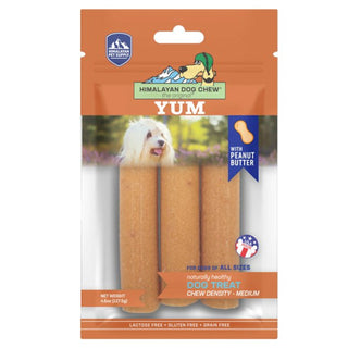 Himalayan Pet Supply yakyYUM Peanut Butter Flavor Dog Treats, 3 count